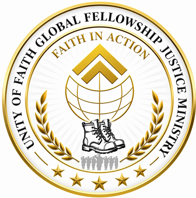 Unity of Faith Global Fellowship Justice Ministry seal